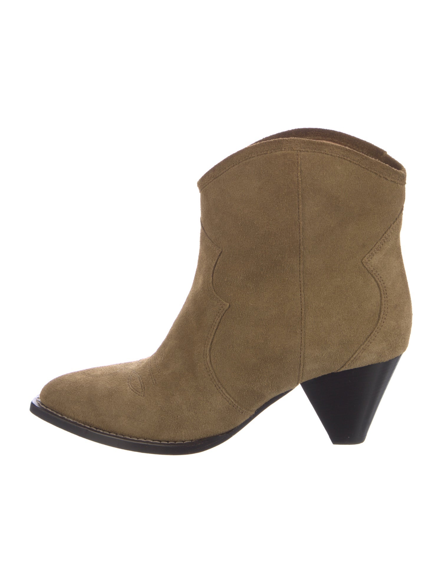 Isabel Marant Suede Western Boots