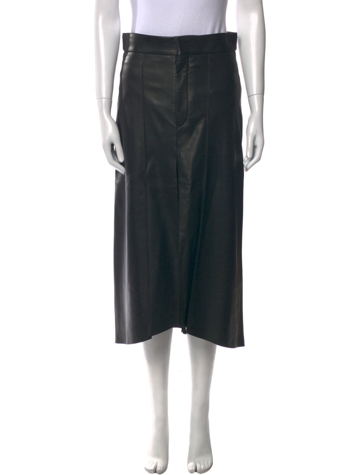 Isabel Marant Leather Midi Length Skirt