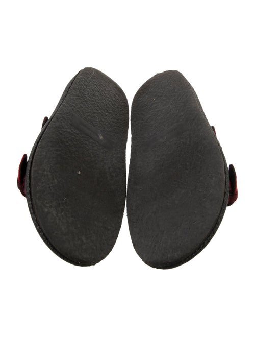 Isabel Marant Wool Plaid Print Slides