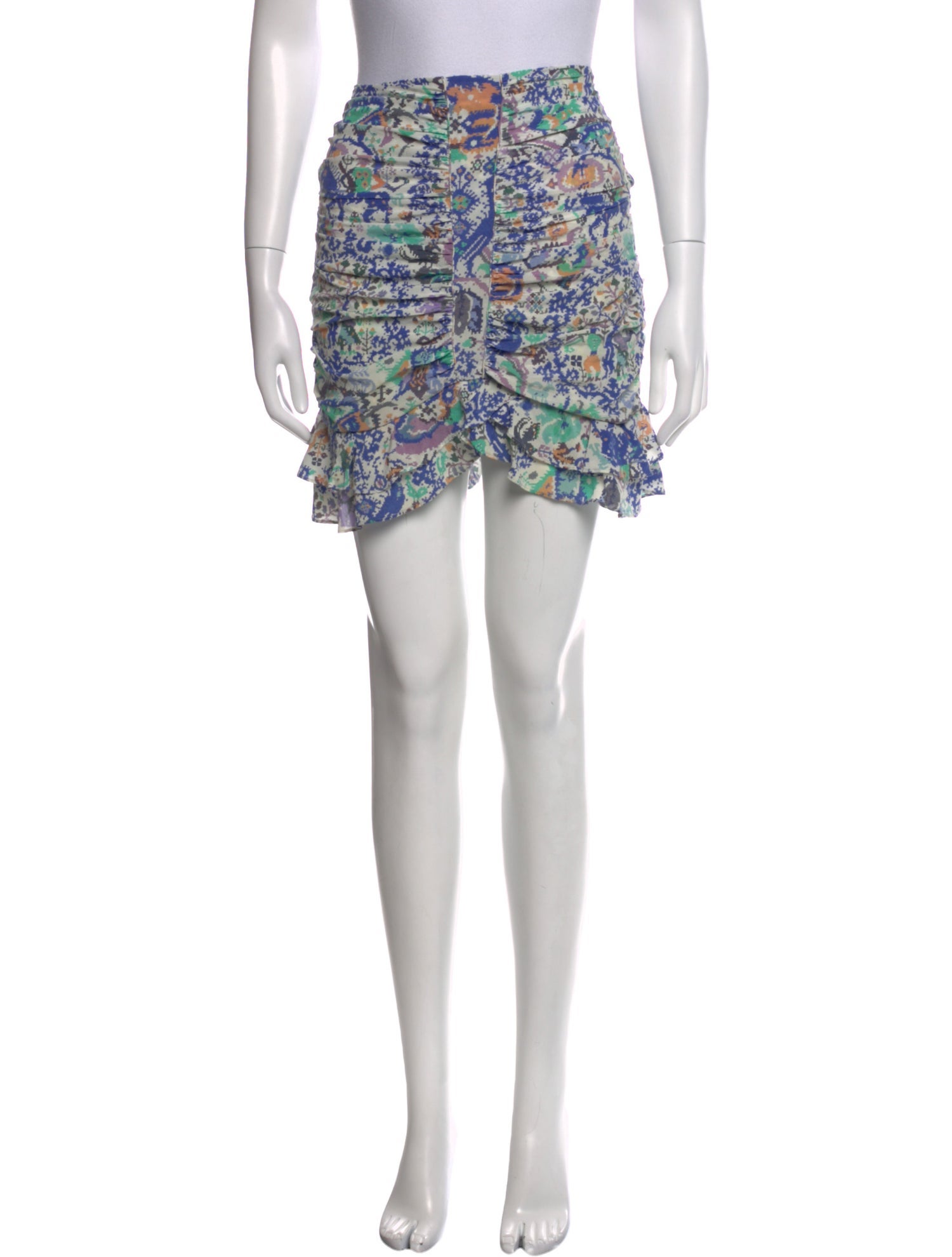 Isabel Marant Printed Mini Skirt