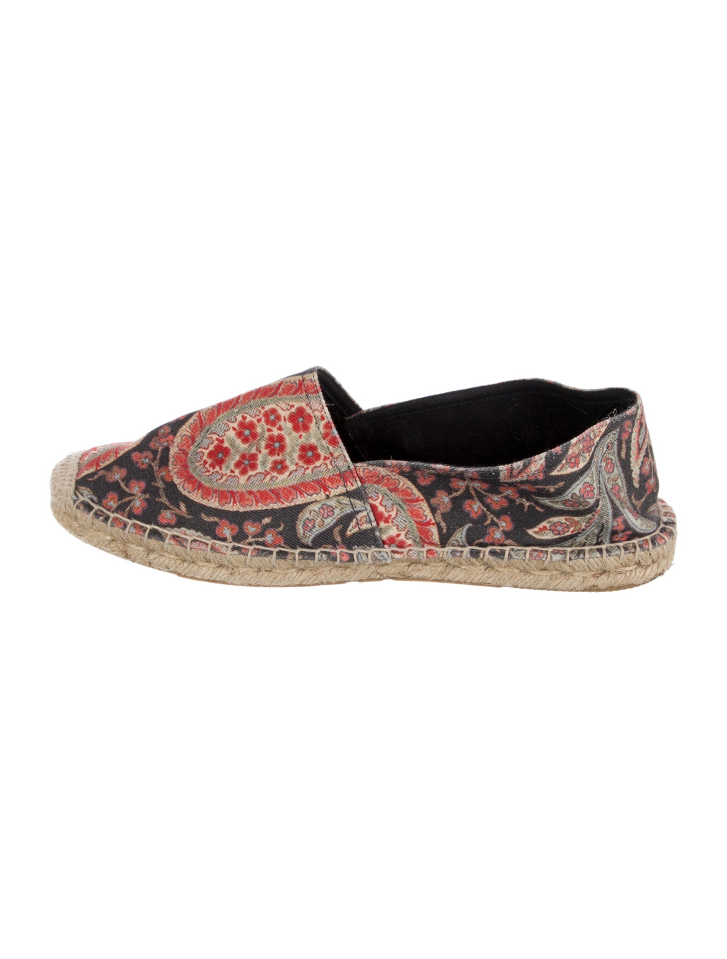 Isabel Marant Canvas Floral Print Espadrille Sneakers