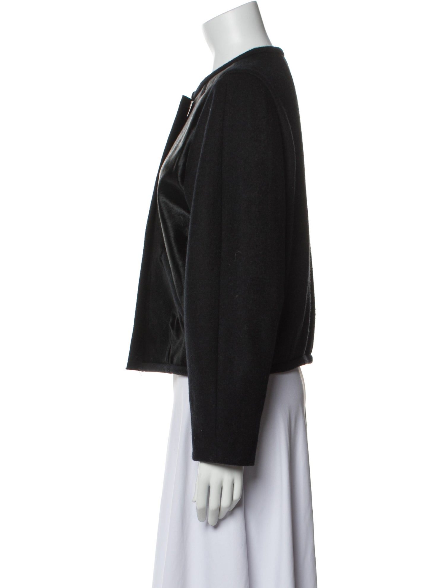 Isabel Marant Calf Leather Faux Fur Jacket