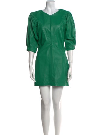 Isabel Marant Leather Mini Dress