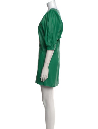 Isabel Marant Leather Mini Dress