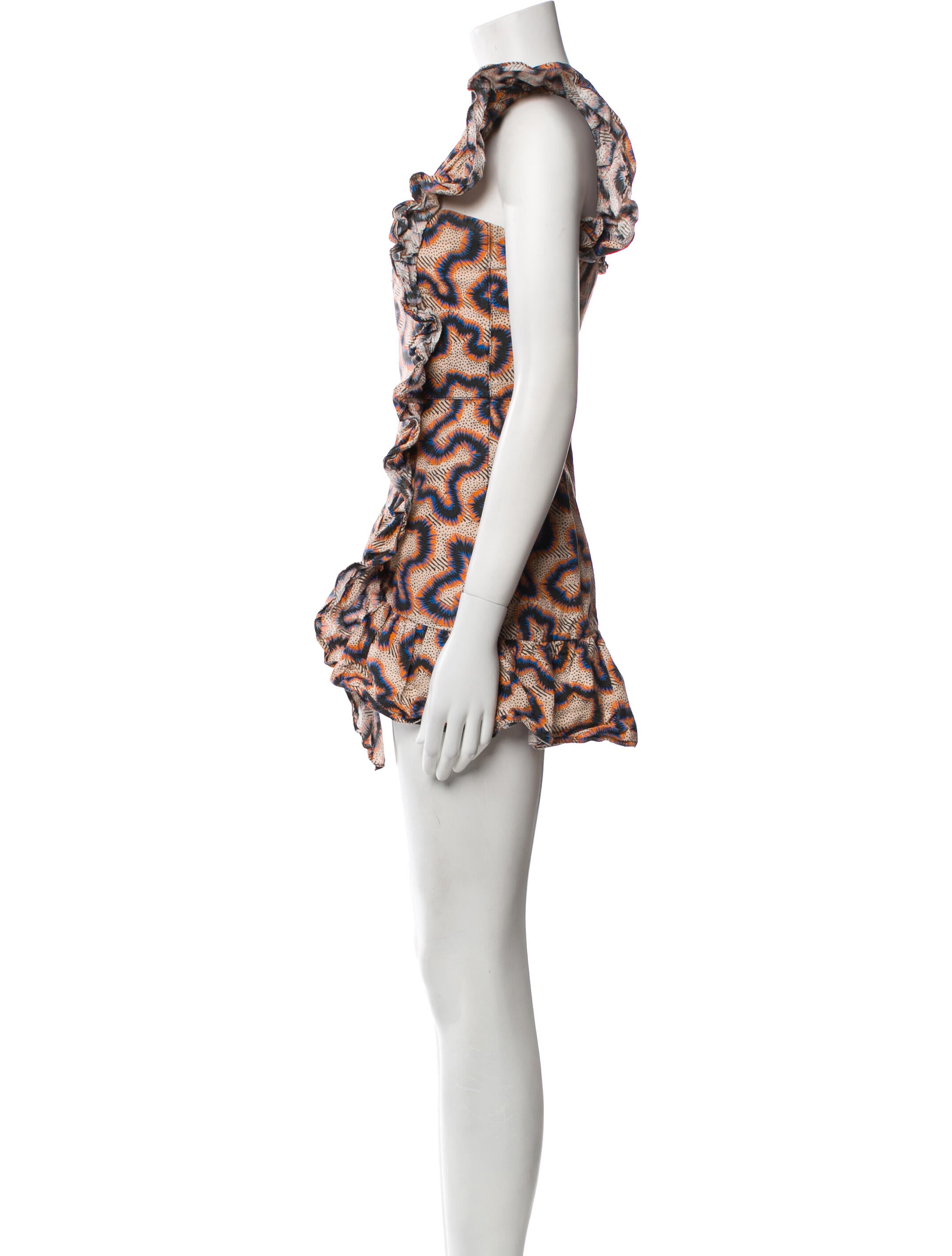 Isabel Marant Printed Mini Dress