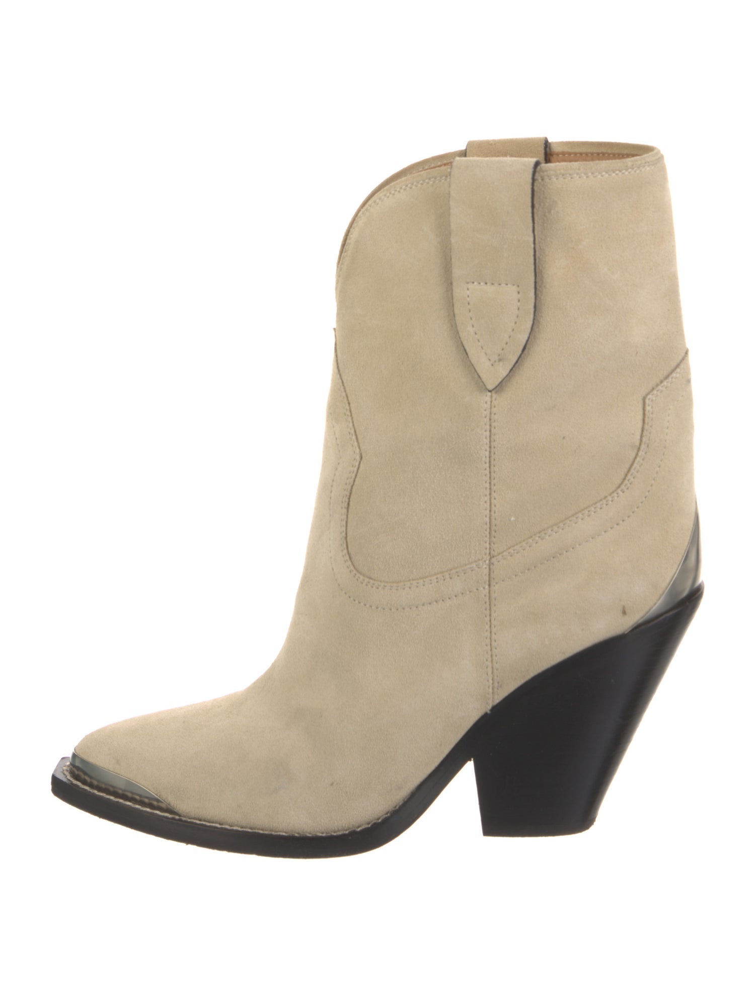 Isabel Marant Suede Western Boots