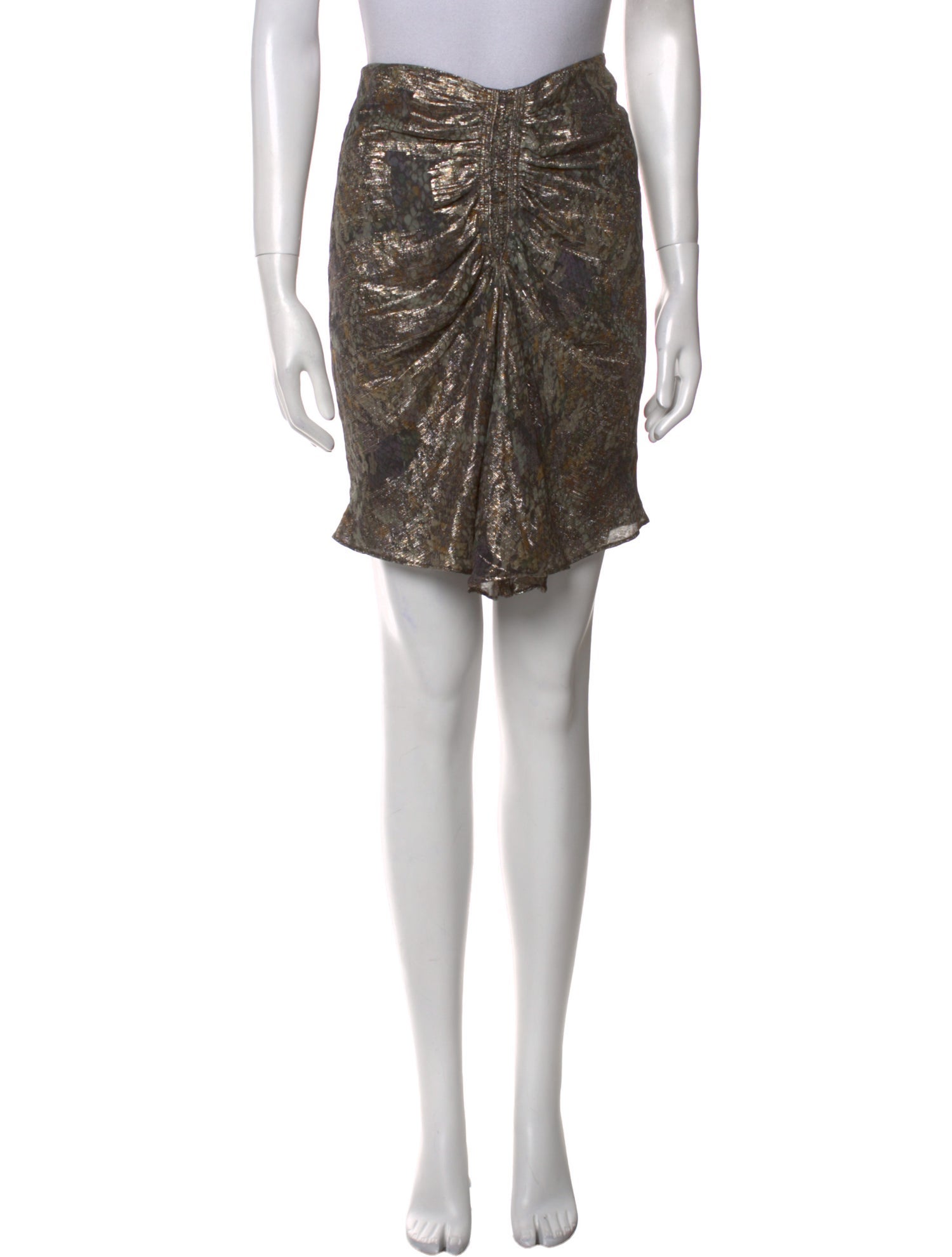 Isabel Marant Silk Knee-Length Skirt