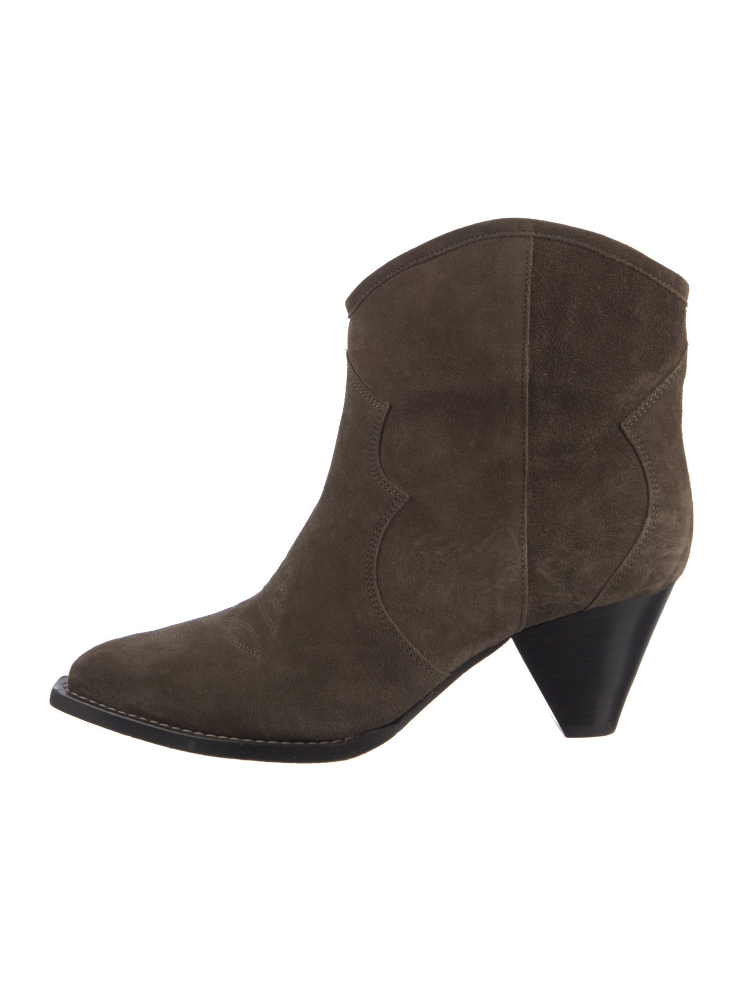 Isabel Marant Suede Western Boots