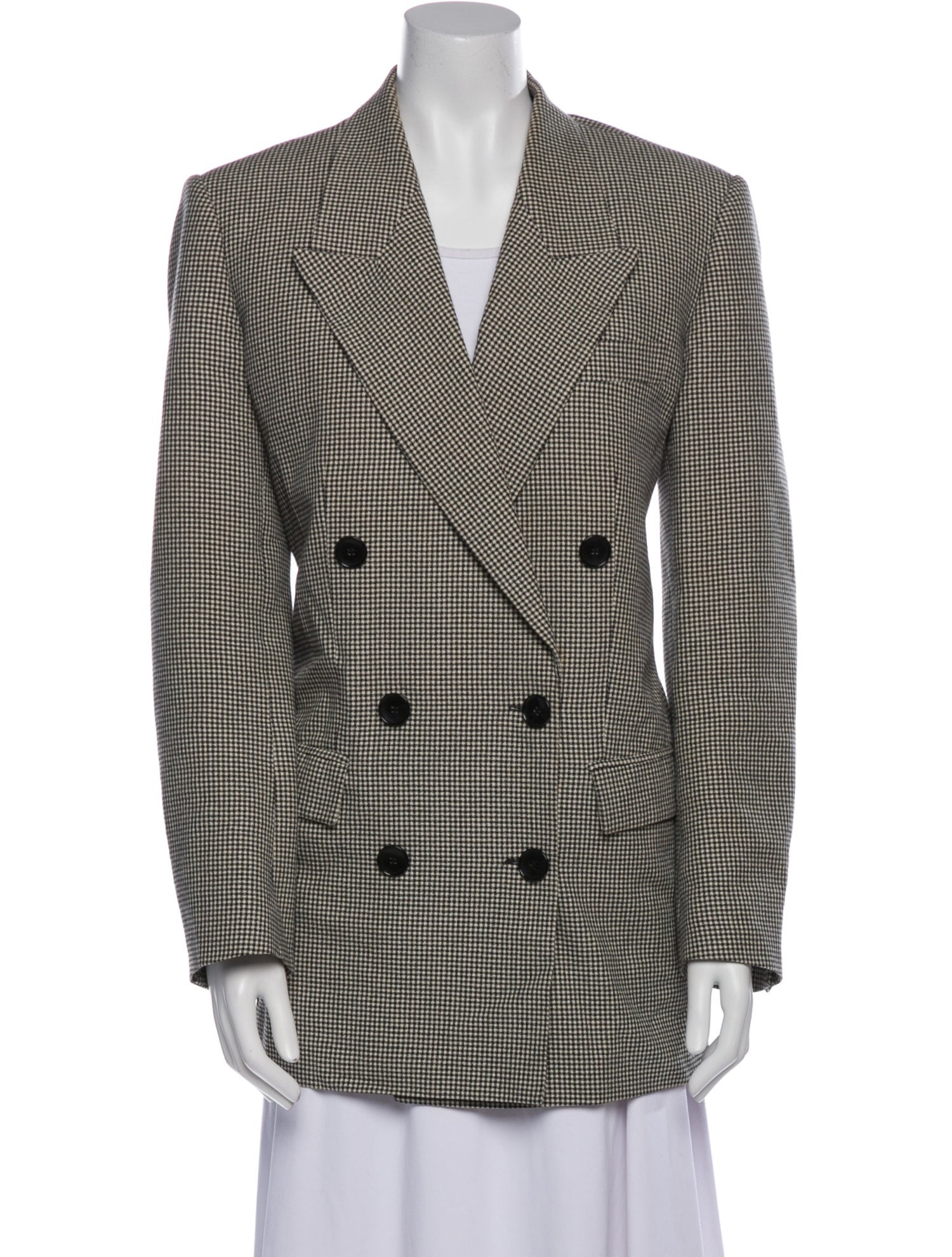 Isabel Marant Houndstooth Print Blazer