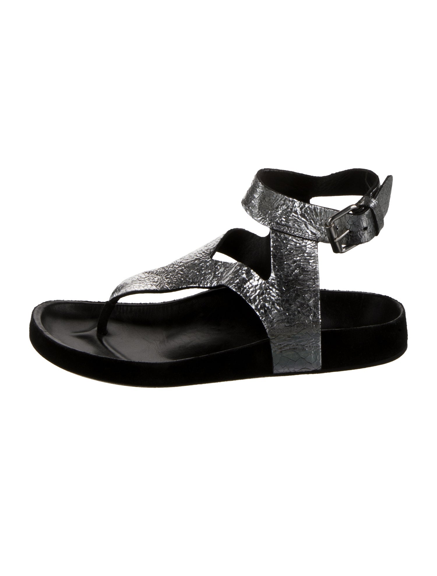 Isabel Marant Leather Gladiator Sandals