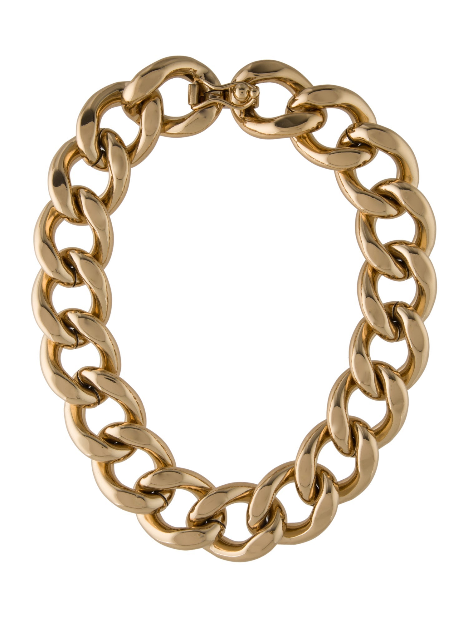 Isabel Marant Links Oversized Chain Necklace