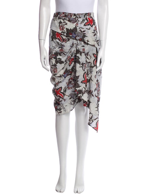 Isabel Marant Silk Knee-Length Skirt