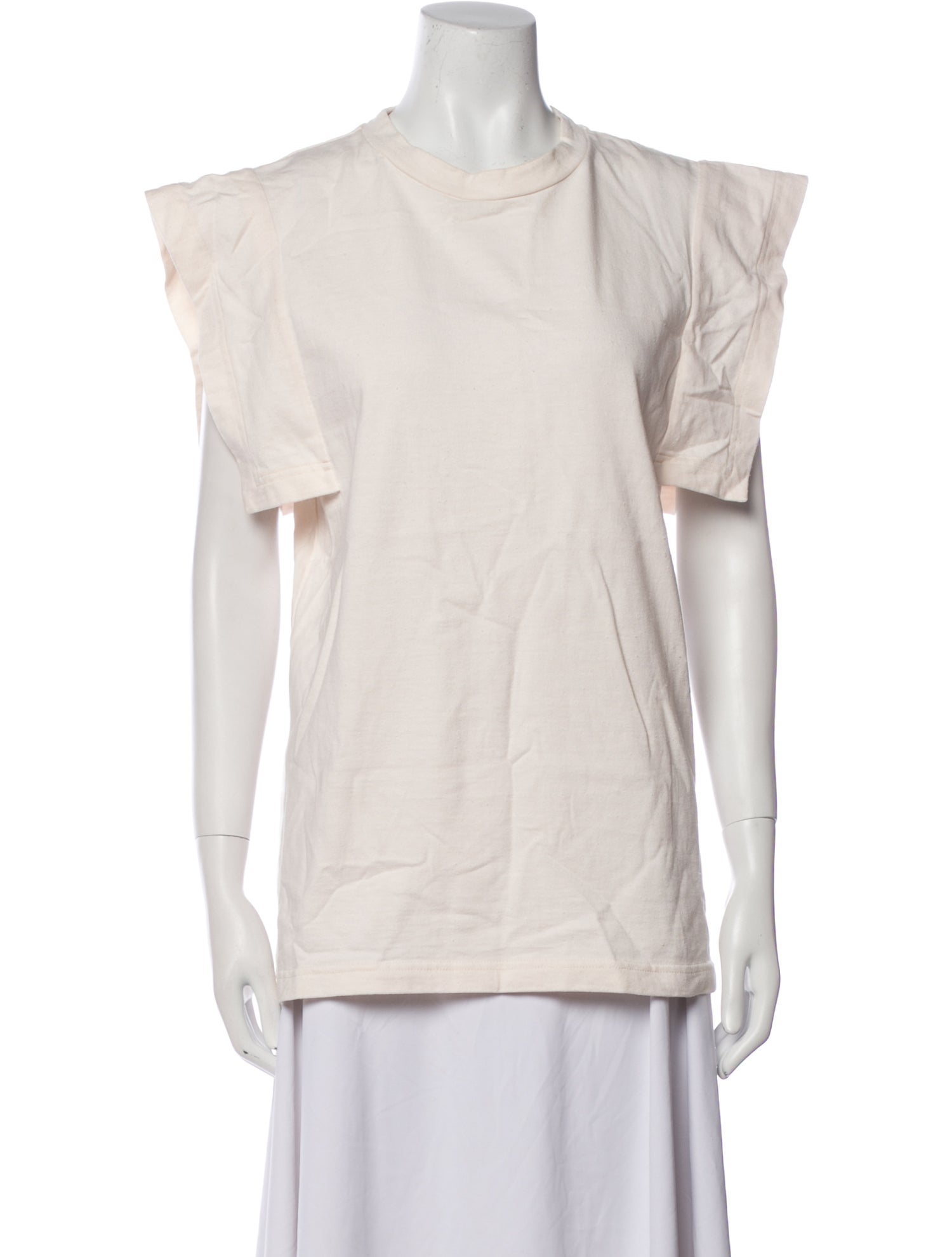 Isabel Marant Crew Neck Short Sleeve Top