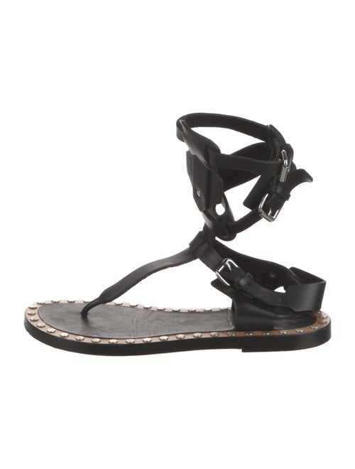 Isabel Marant Leather Gladiator Sandals