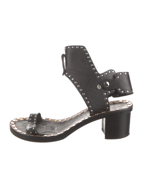 Isabel Marant Leather Studded Accents Sandals