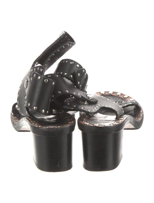 Isabel Marant Leather Studded Accents Sandals