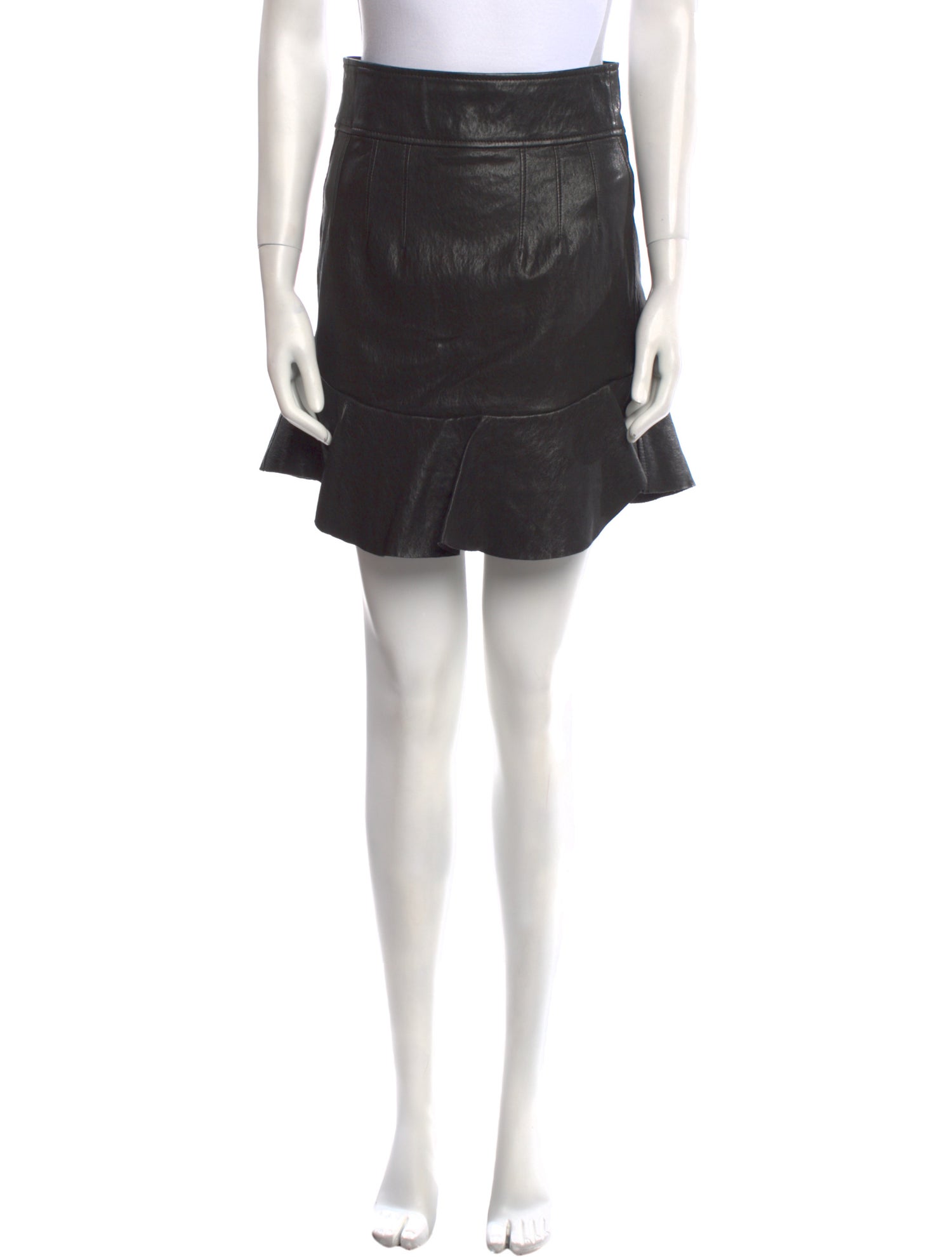 Isabel Marant Leather Mini Skirt
