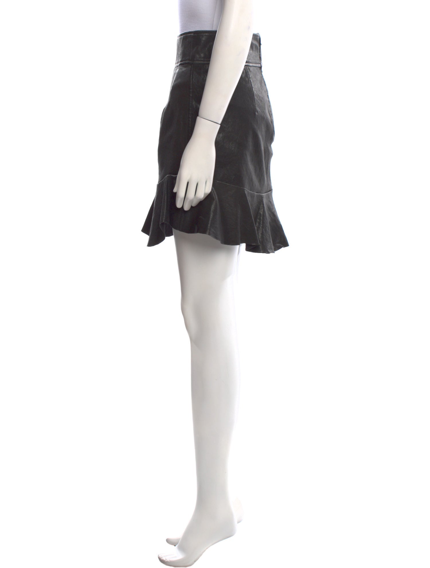 Isabel Marant Leather Mini Skirt