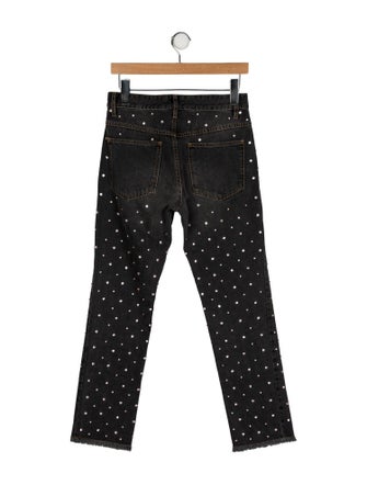 Isabel Marant Mid-Rise Straight Leg Jeans