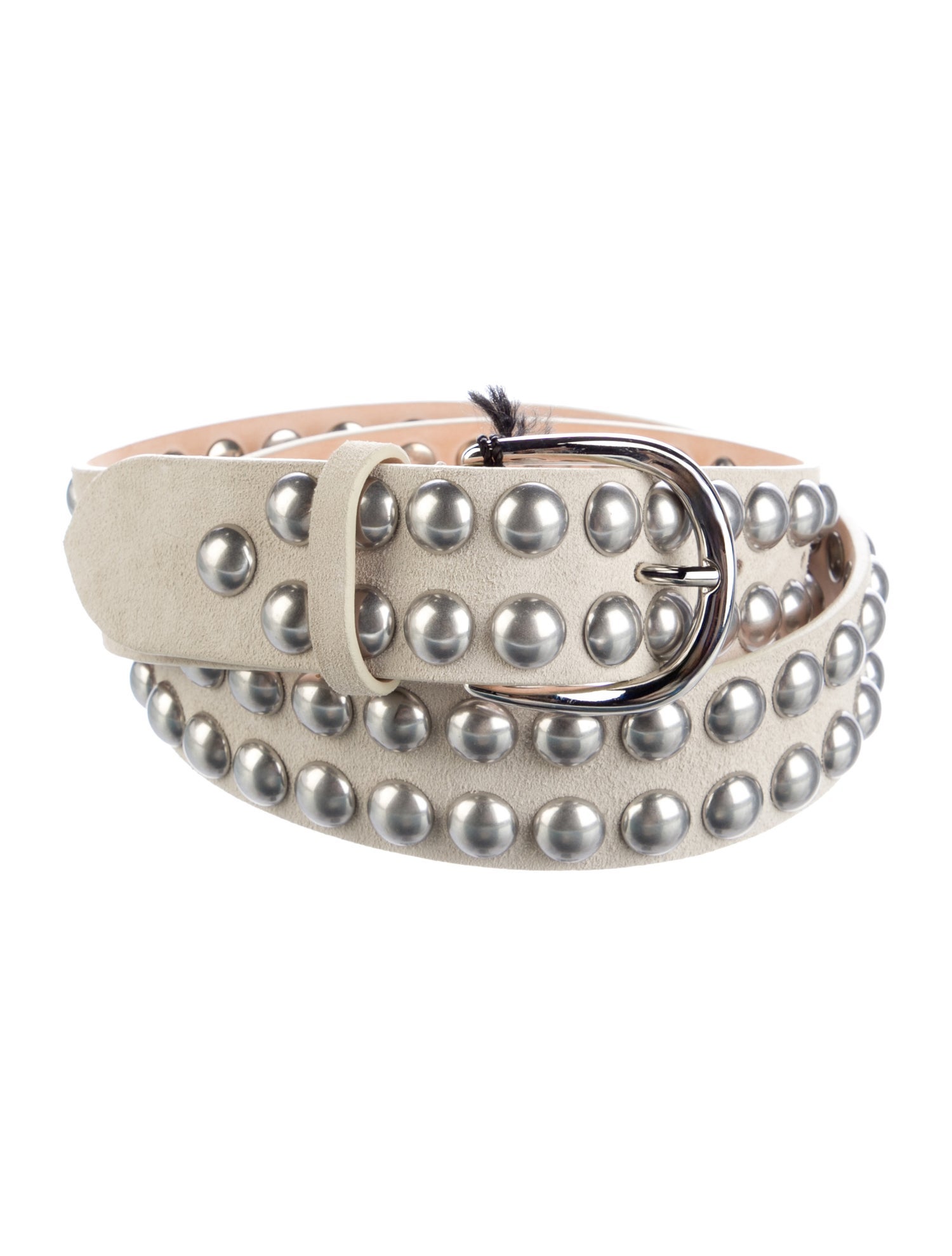 Isabel Marant Suede Studded Accents Belt
