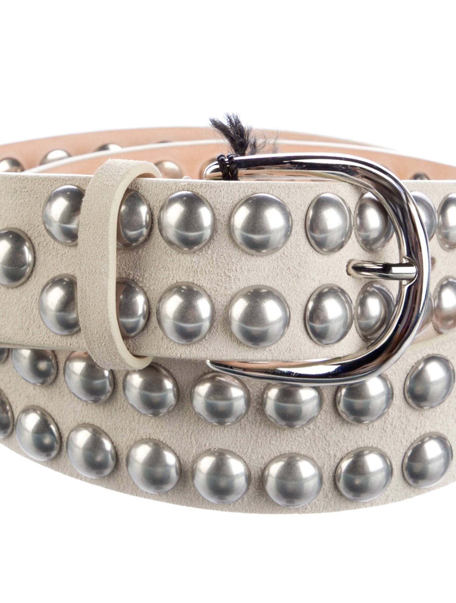Isabel Marant Suede Studded Accents Belt