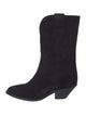 Isabel Marant Suede Western Boots