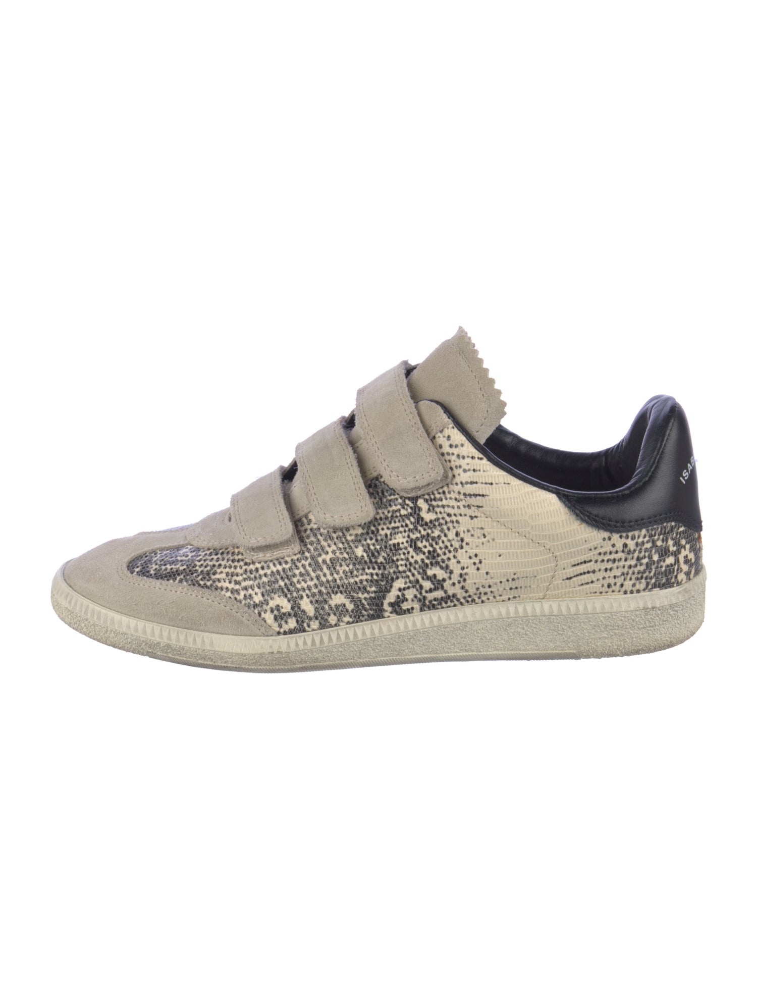 Isabel Marant Embossed Leather Sneakers