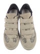Isabel Marant Embossed Leather Sneakers