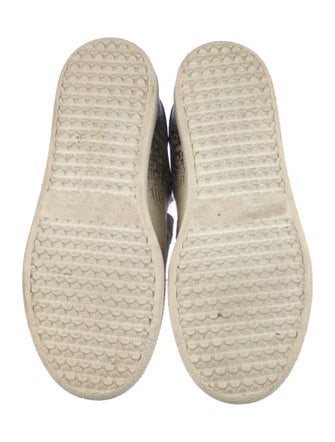 Isabel Marant Embossed Leather Sneakers