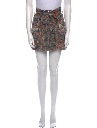 Isabel Marant Silk Mini Skirt