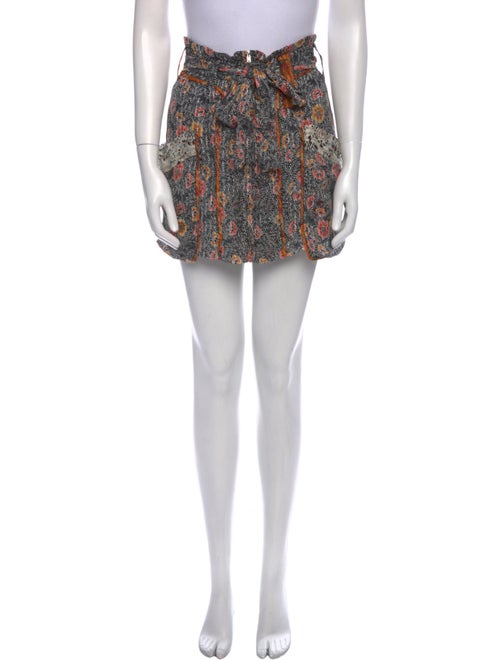 Isabel Marant Silk Mini Skirt