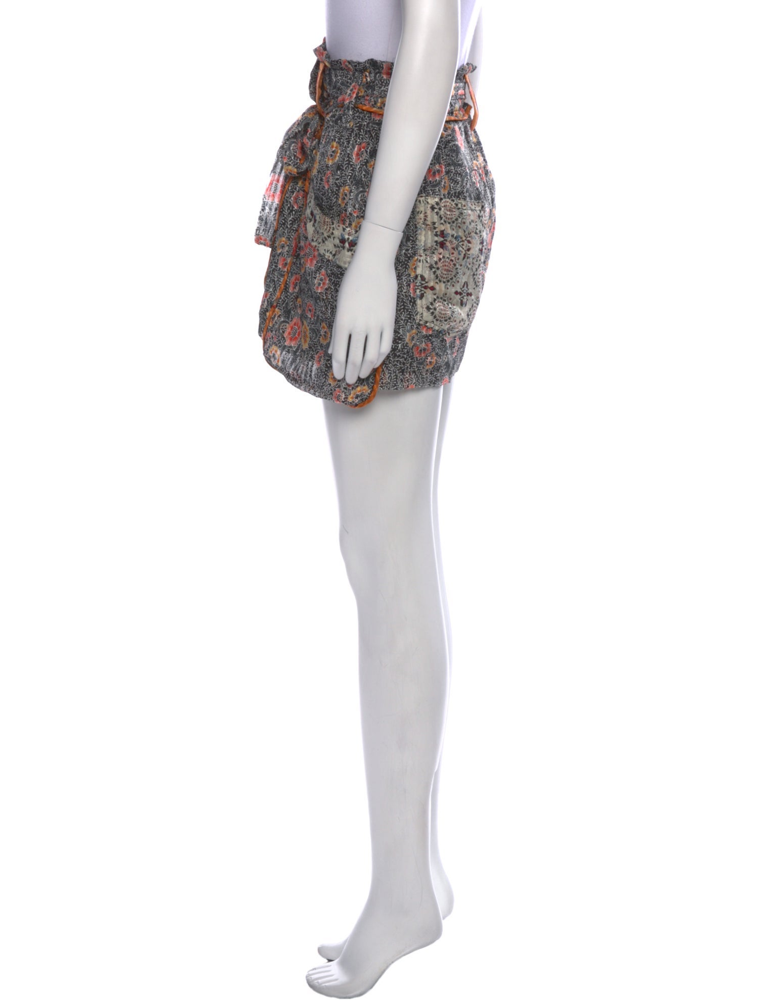 Isabel Marant Silk Mini Skirt