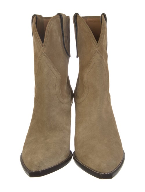 Isabel Marant Suede Western Boots
