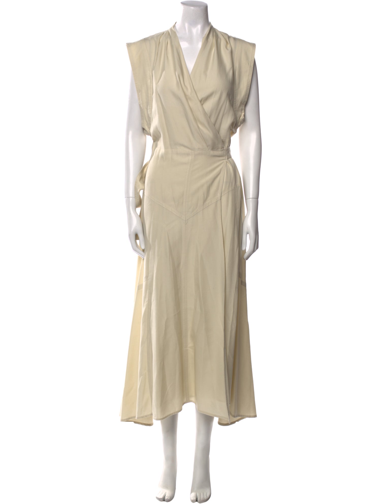 Isabel Marant V-Neck Long Dress