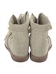 Isabel Marant Suede Wedge Sneakers
