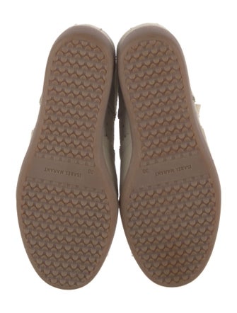 Isabel Marant Suede Wedge Sneakers