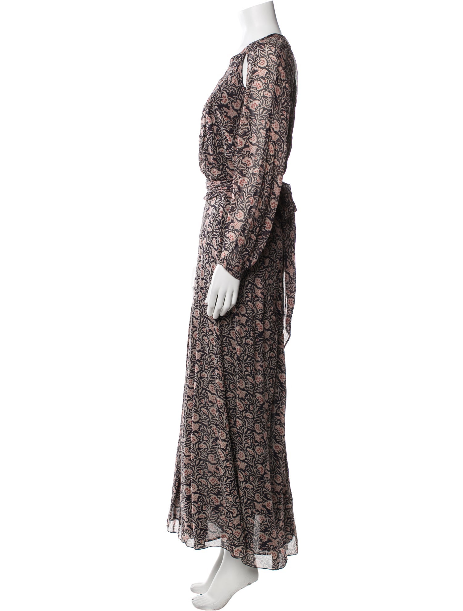 Isabel Marant Floral Print Long Dress
