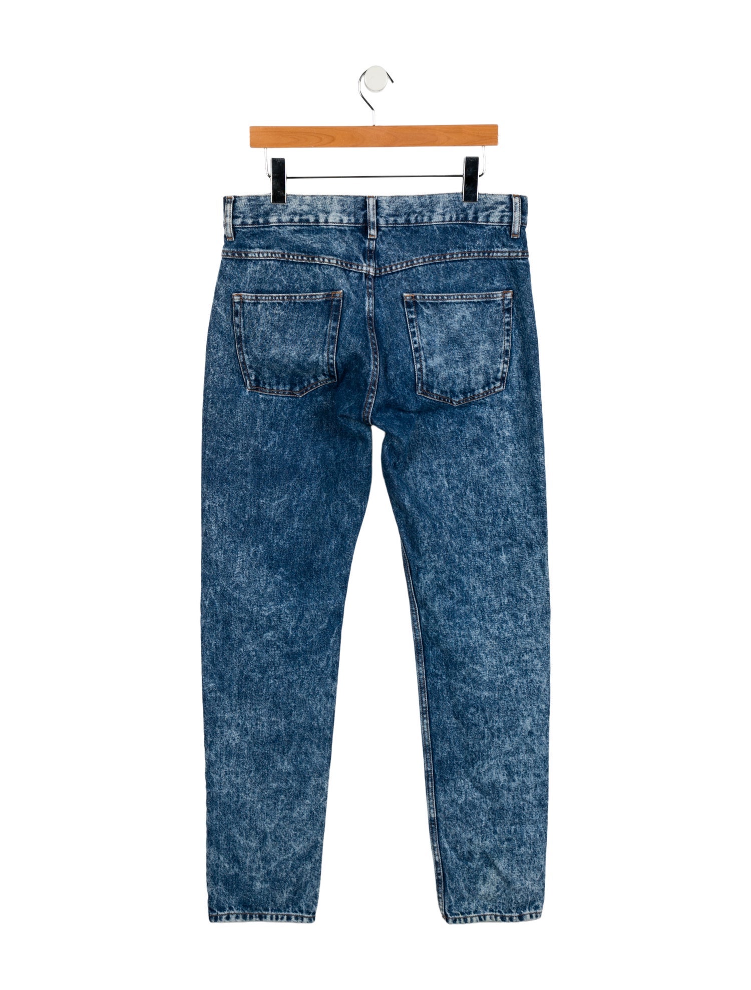 Isabel Marant High-Rise Straight Leg Jeans