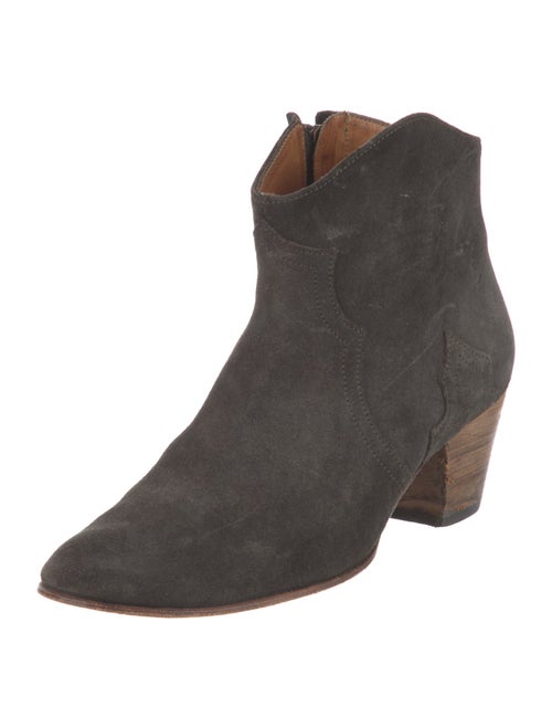 Isabel Marant Suede Western Boots
