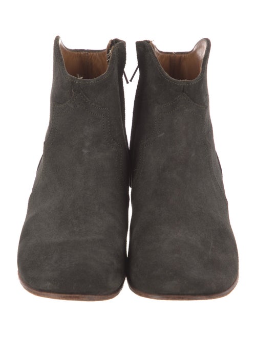 Isabel Marant Suede Western Boots