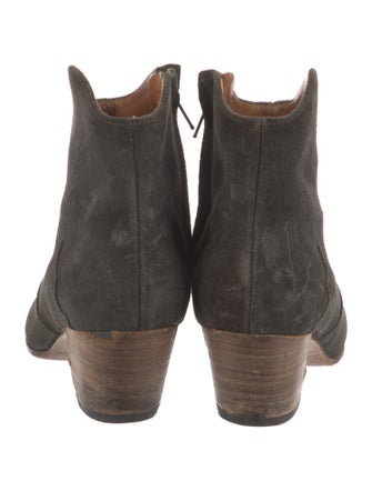Isabel Marant Suede Western Boots