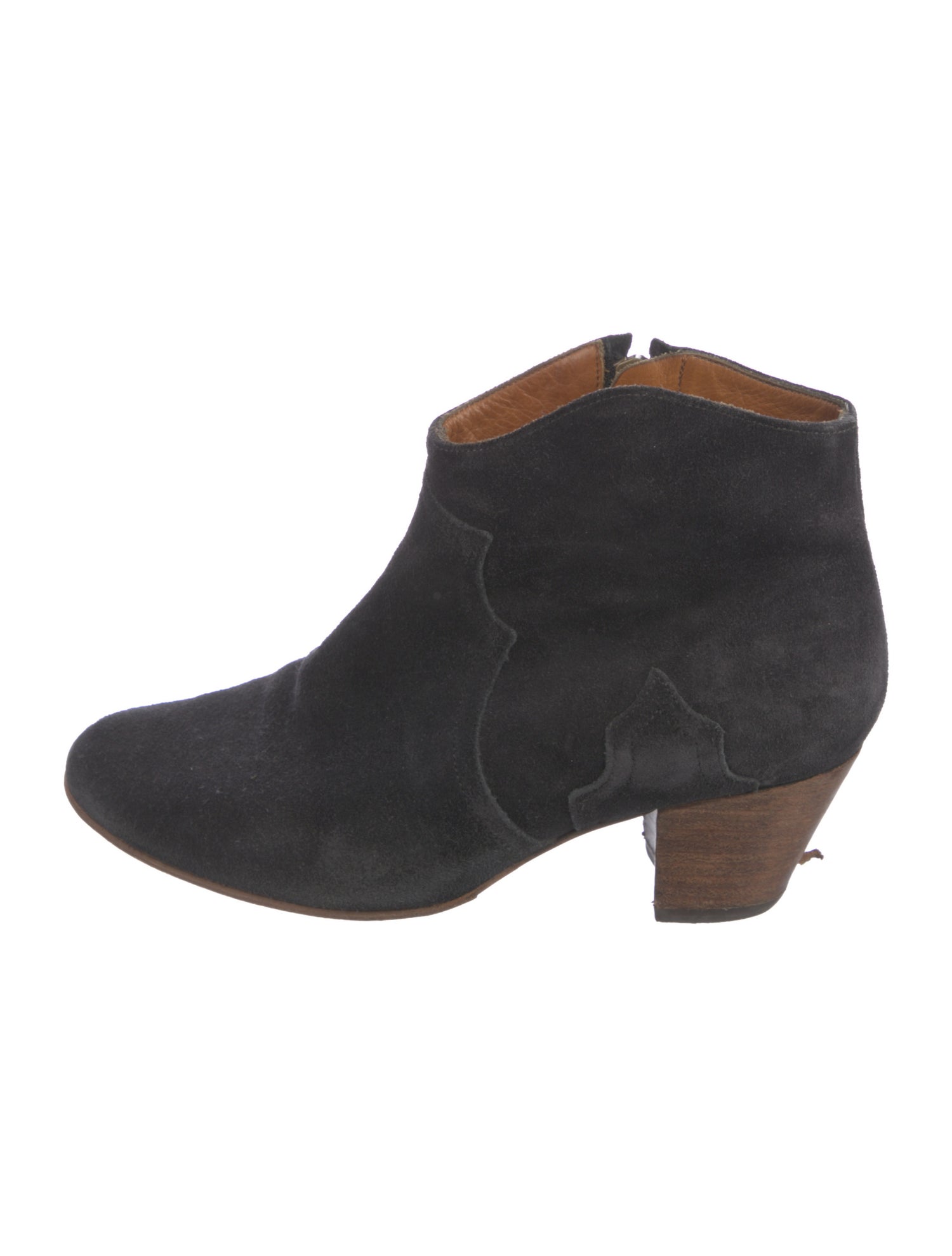 Isabel Marant Suede Western Boots