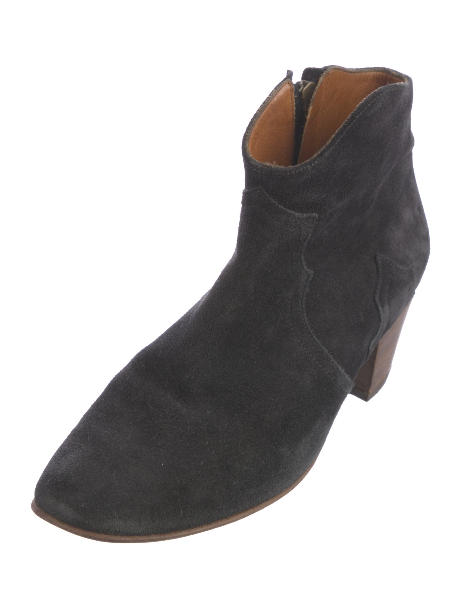 Isabel Marant Suede Western Boots