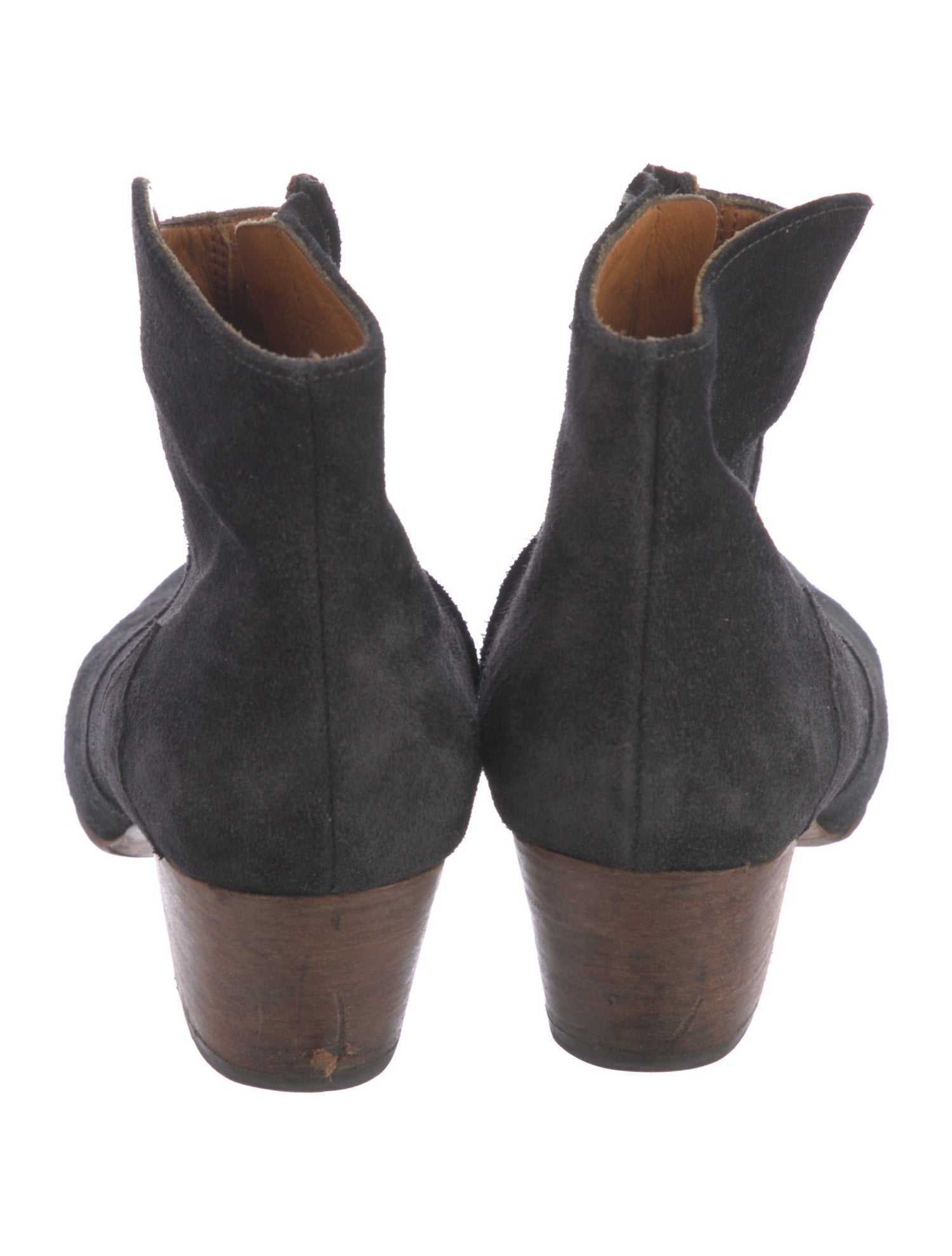 Isabel Marant Suede Western Boots