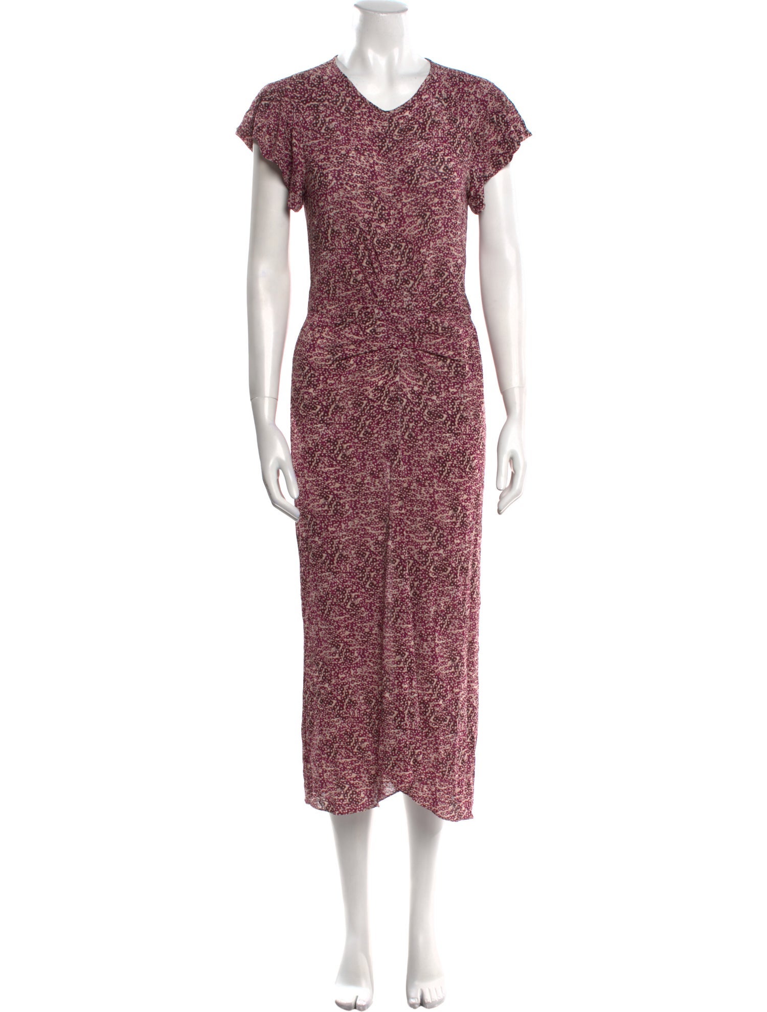 Isabel Marant Floral Print Long Dress