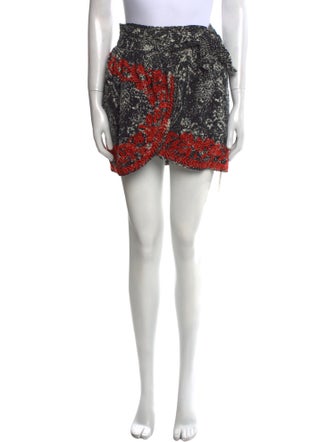 Isabel Marant Eyelet Mini Skirt