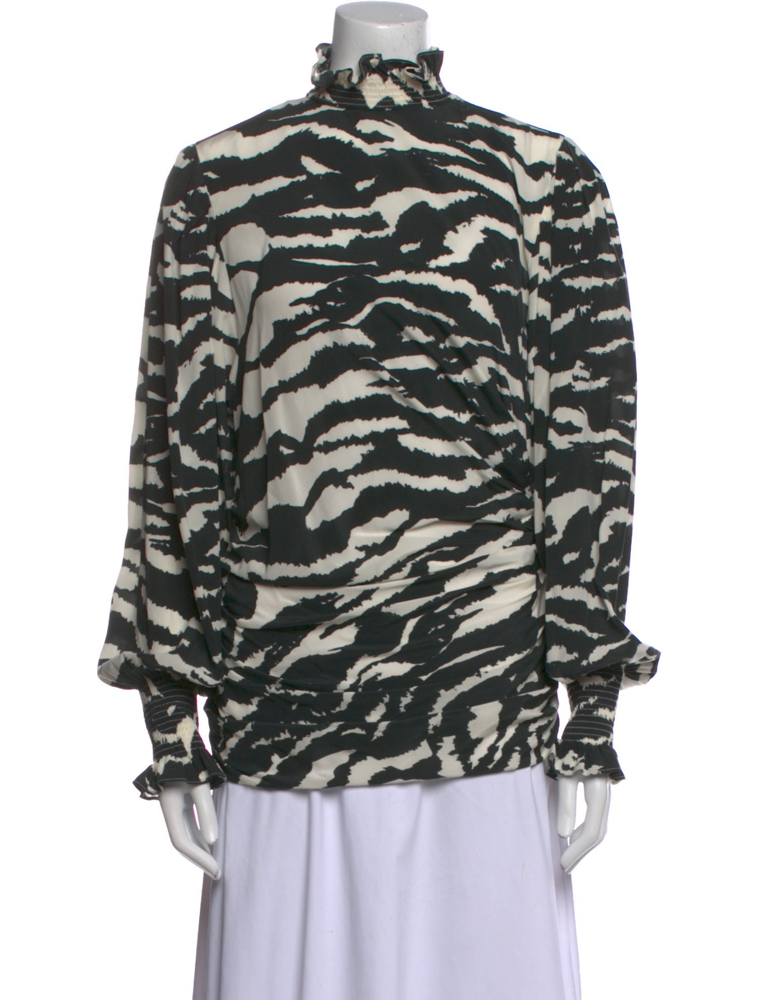 Isabel Marant Silk Printed Blouse