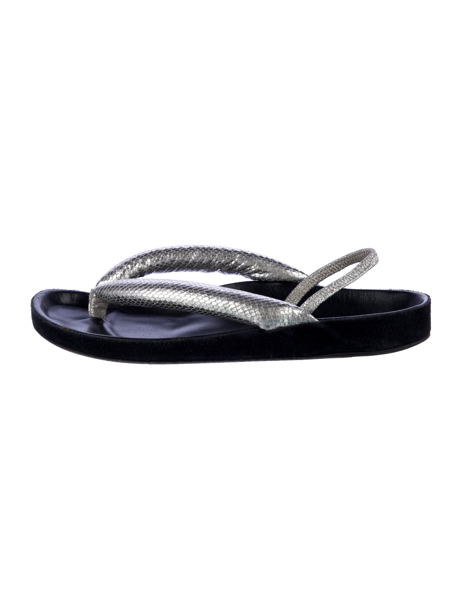 Isabel Marant Leather Slingback Sandals