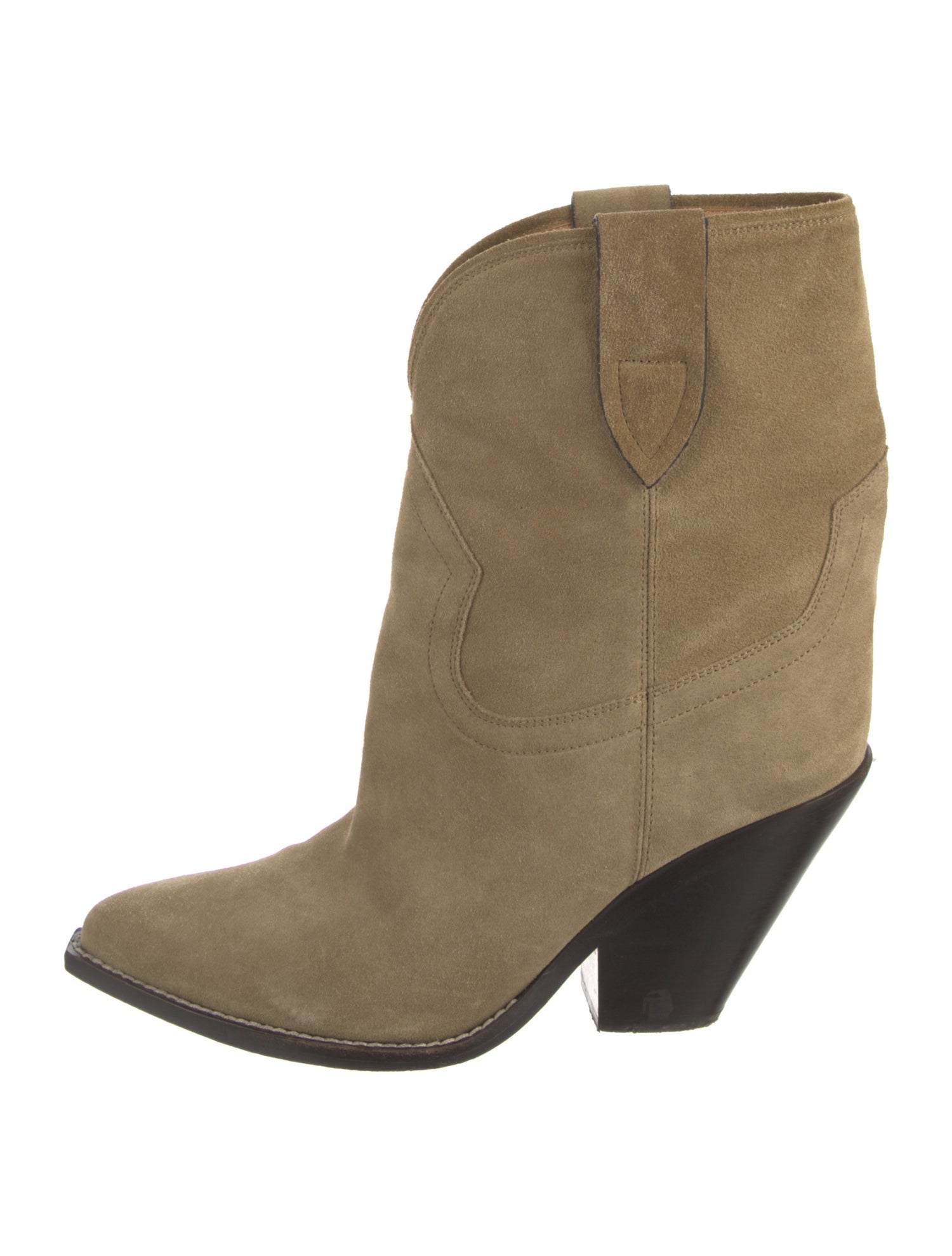Isabel Marant Suede Western Boots