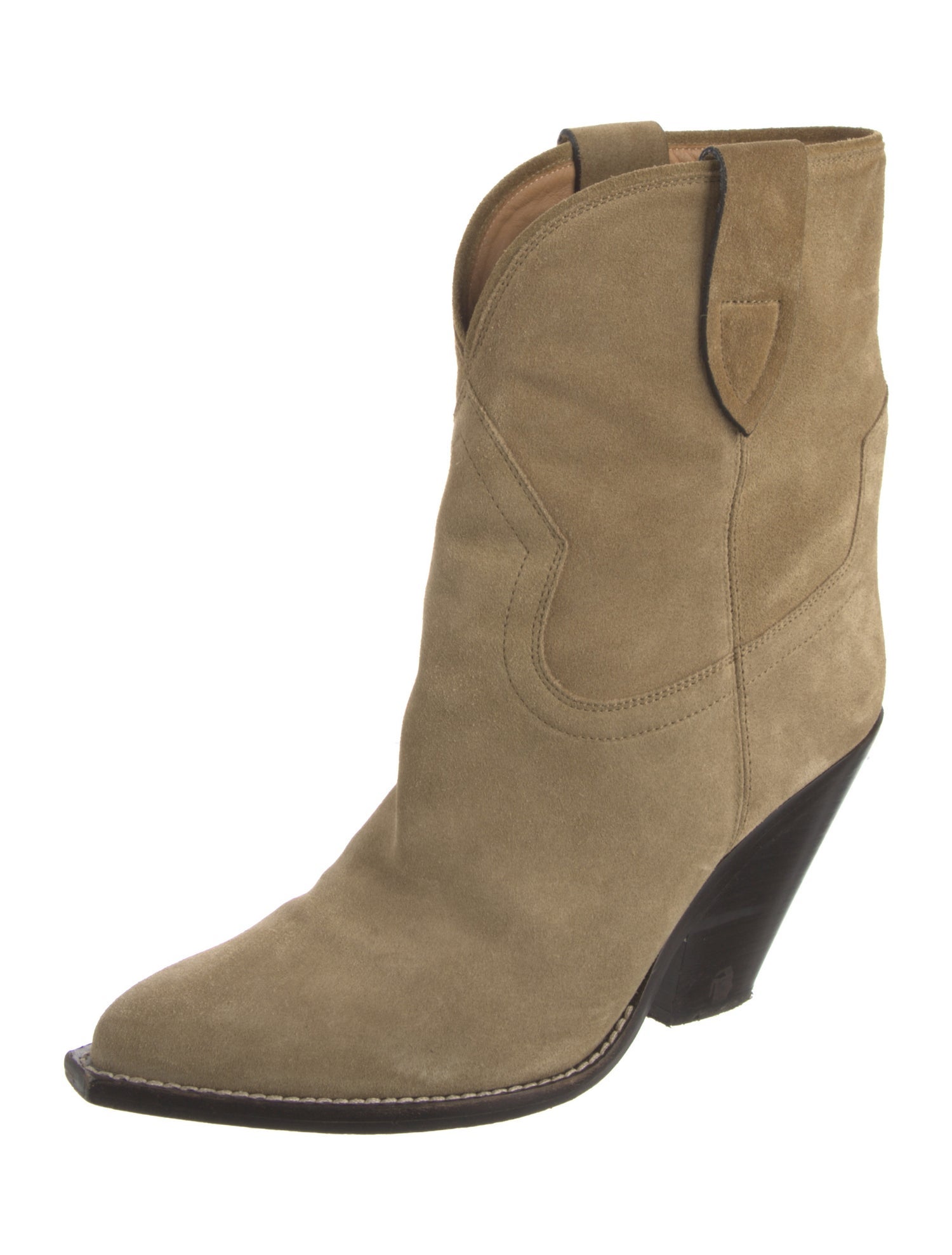 Isabel Marant Suede Western Boots